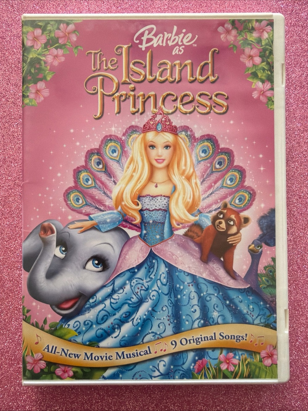 Barbie Island Princess DVD - Pink, Blue